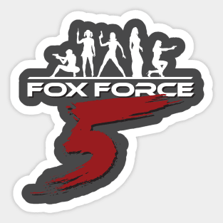 Fox Force Five Sticker